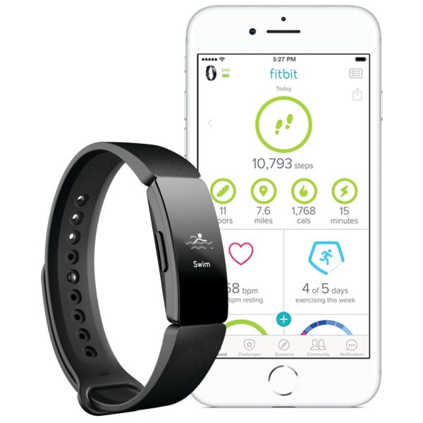 fitbit inspire fitness tracker features