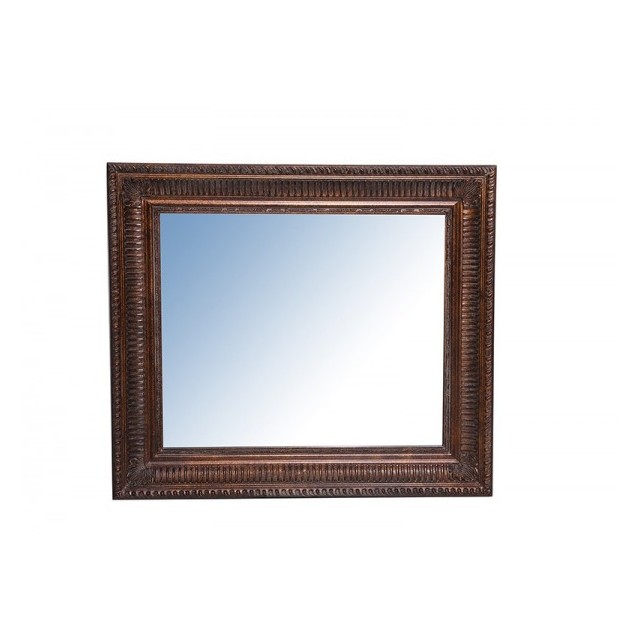 Isabelle Wooden Framed Bevelled Mirror 50X60X5 cm Bronze