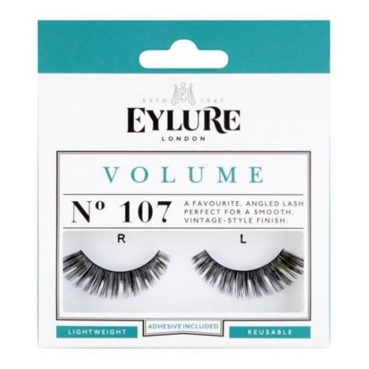 Eylure EYL6001113 Eye Lashes Glamour Strip Lashes #107 Eylure EYL6001113 Eye Lashes Glamour Strip Lashes #107