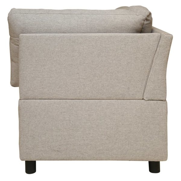 Pan Emirates Hatyard Corner Single Seater Sofa Charcoal Pan Emirates Hatyard Corner Single Seater Sofa Charcoal