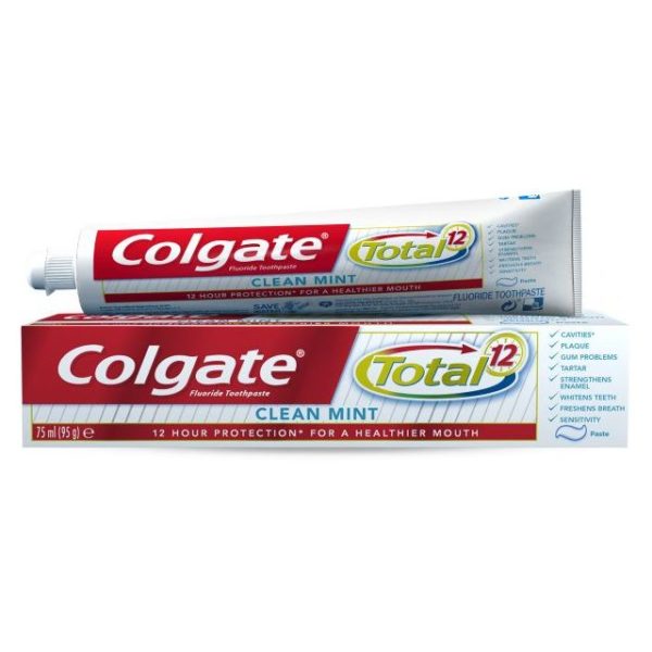 Colgate Total Clean Mint Toothpaste 75 ml Pack Of 2 Colgate Total Clean Mint Toothpaste 75 ml Pack Of 2
