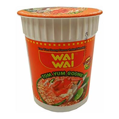 Wai Wai Tom Yum Shrimp Flavour Instant Cup Noodles 60g