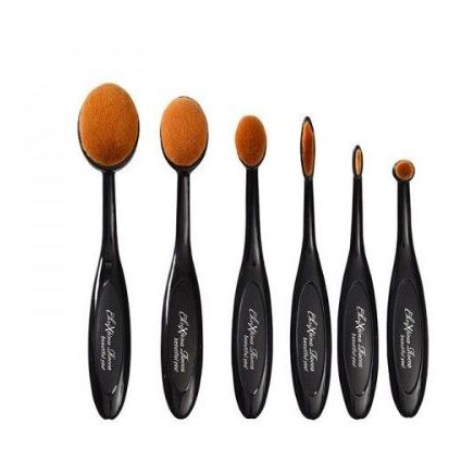 Chrixtina Rocca Oval Cosmetic Brushes
