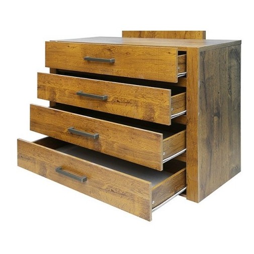Pan Emirates Boomerang Kids Dresser With Mirror Pan Emirates Boomerang Kids Dresser With Mirror