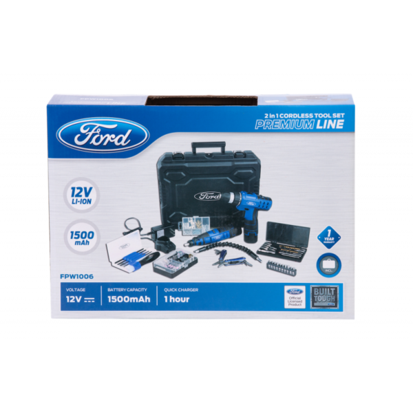 Ford FPW1006 2 In 1 Cordless Tool Set Ford FPW1006 2 In 1 Cordless Tool Set