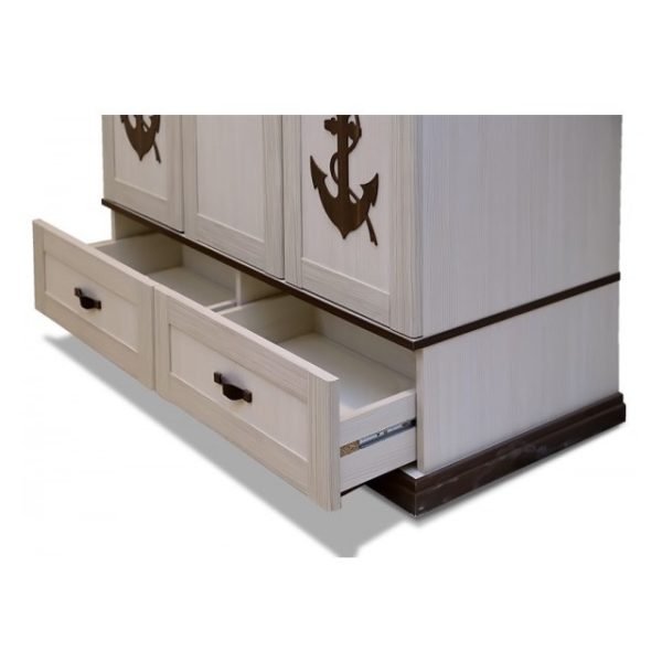 Pan Emirates Atlas 3 Door Kids Wardrobe Pan Emirates Atlas 3 Door Kids Wardrobe