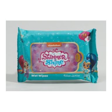 Buy Nickelodeon Shimmer Shine Wet Wipes 12 S Price