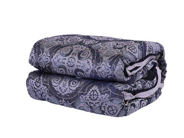 Caleb Comforter Set 5pcs 260x260cm Blue Caleb Comforter Set 5pcs 260x260cm Blue