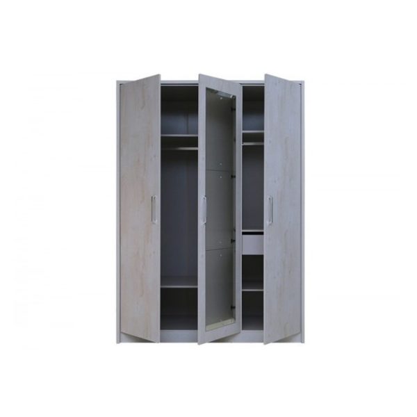 Pan Emirates Athenas 3 Door Kids Wardrobe With Mirror Pan Emirates Athenas 3 Door Kids Wardrobe With Mirror