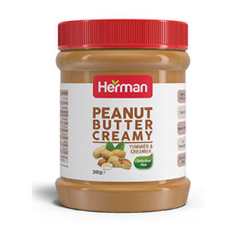 Herman Peanut Butter Creamy Spread 340gm PET