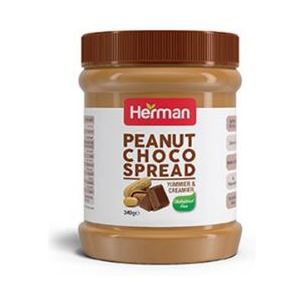 Herman Peanut Choco Spread 340gm PET