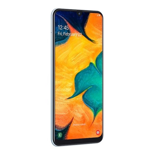 Samsung Galaxy A30 64GB White SMA305F 4G Dual Sim Smartphone Samsung Galaxy A30 64GB White SMA305F 4G Dual Sim Smartphone