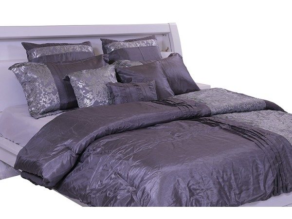 Buy Yuma Comforter Set 9pcs 240x260cm Grey Price Specifications