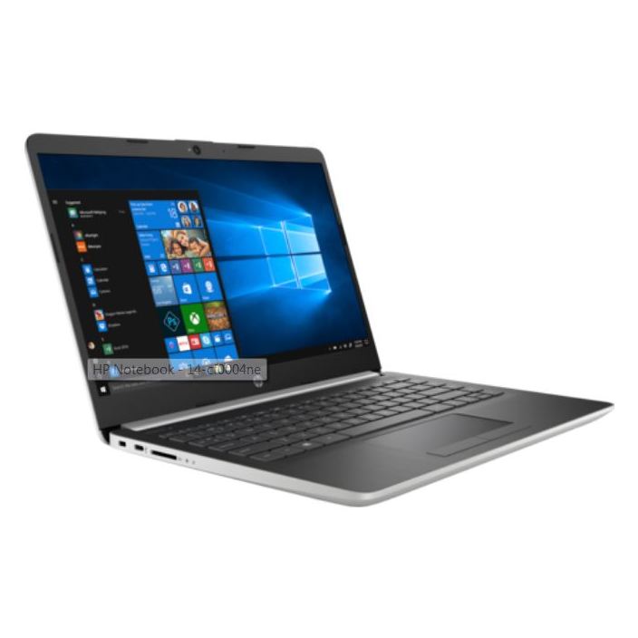 HP 14-CF0013NE Laptop – Core i3 2.4GHz 4GB 1TB Shared Win10 14inch FHD Natural Silver
