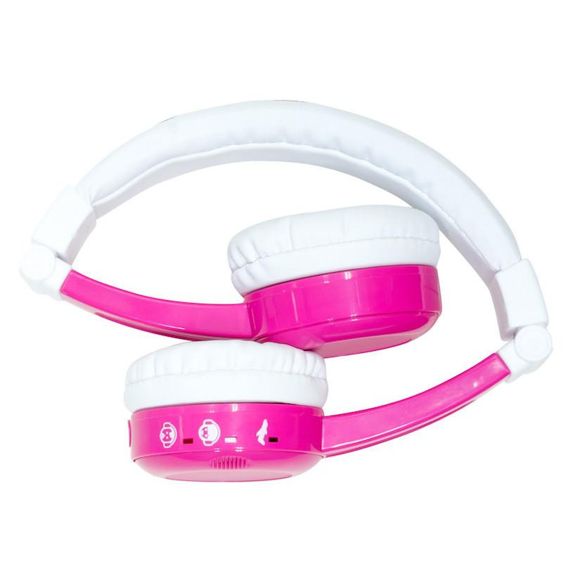 Buddy Phones Inflight On Ear Headphones Pink