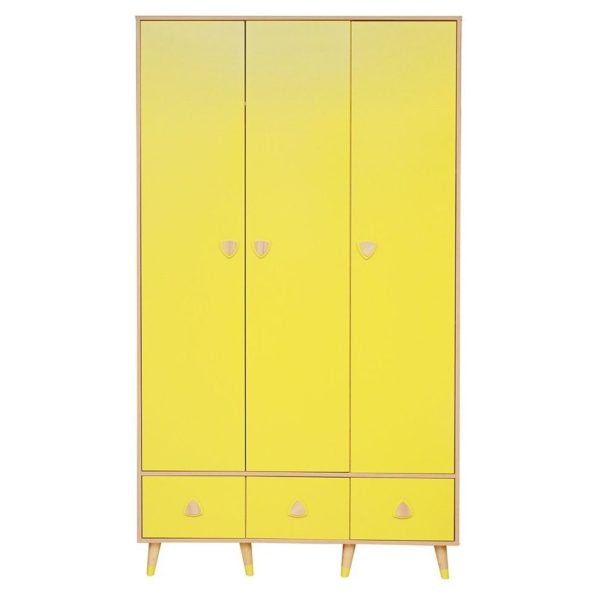 Pan Emirates Montclaire 3 Door Kids Wardrobe Pan Emirates Montclaire 3 Door Kids Wardrobe