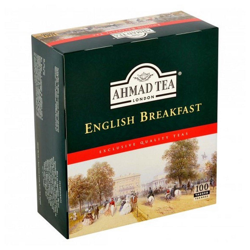 Ahmad Tea English Breakfast Tagged Tea Bags 100gm- Buy Online in Hong ...
