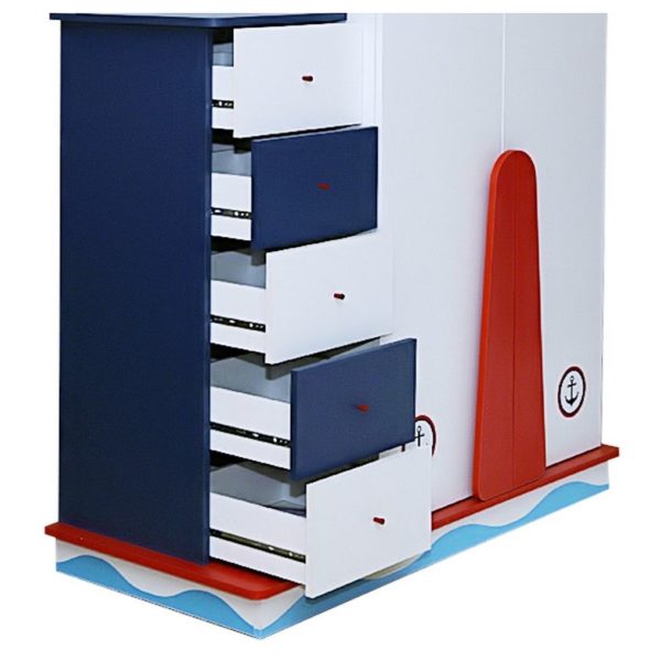 Pan Emirates Dunkirk 3 Door Kids Wardrobe Pan Emirates Dunkirk 3 Door Kids Wardrobe