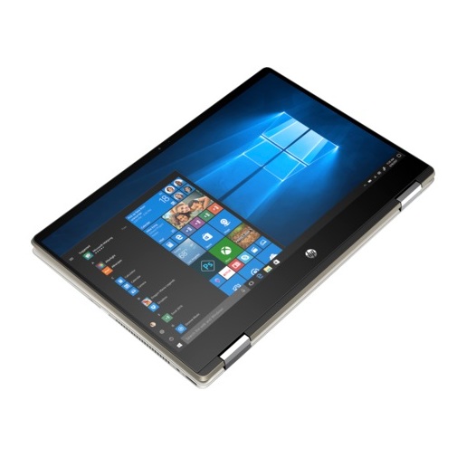 HP Pavilion x360 14-DH0002NE Convertible Touch Laptop - Core i5 1.6GHz 8GB 1TB+128GB 2GB 14inch FHD Warm Gold HP Pavilion x360 14-DH0002NE Convertible Touch Laptop - Core i5 1.6GHz 8GB 1TB+128GB 2GB 14inch FHD Warm Gold