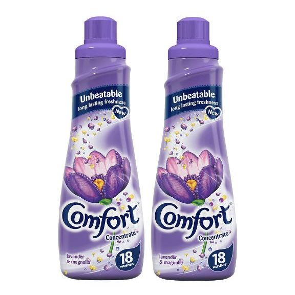 Comfort Fabric Conditioner Lavender & Magnolia Scent 75ml Pack of 2 Comfort Fabric Conditioner Lavender & Magnolia Scent 75ml Pack of 2