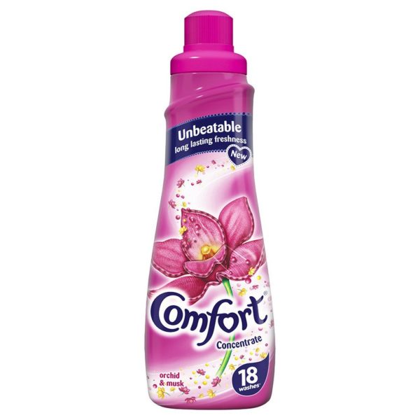 Comfort Liquid Fabric Conditioner Orchid & Musk Scent 750ml Comfort Liquid Fabric Conditioner Orchid & Musk Scent 750ml