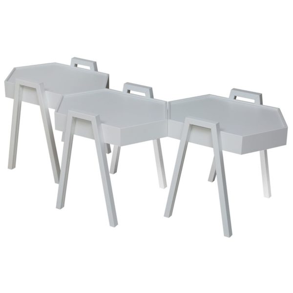 Pan Emirates Cady Nesting Table 3 Pc Set Pan Emirates Cady Nesting Table 3 Pc Set