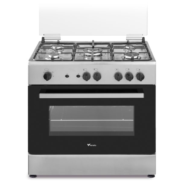 Buy Veneto 5 Gas Burners Cooker C3x85g5vc Vn Price