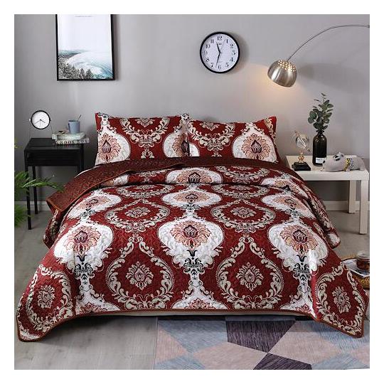 Deals For Less King Size Summer Blanket Maroon Bohemia Design
