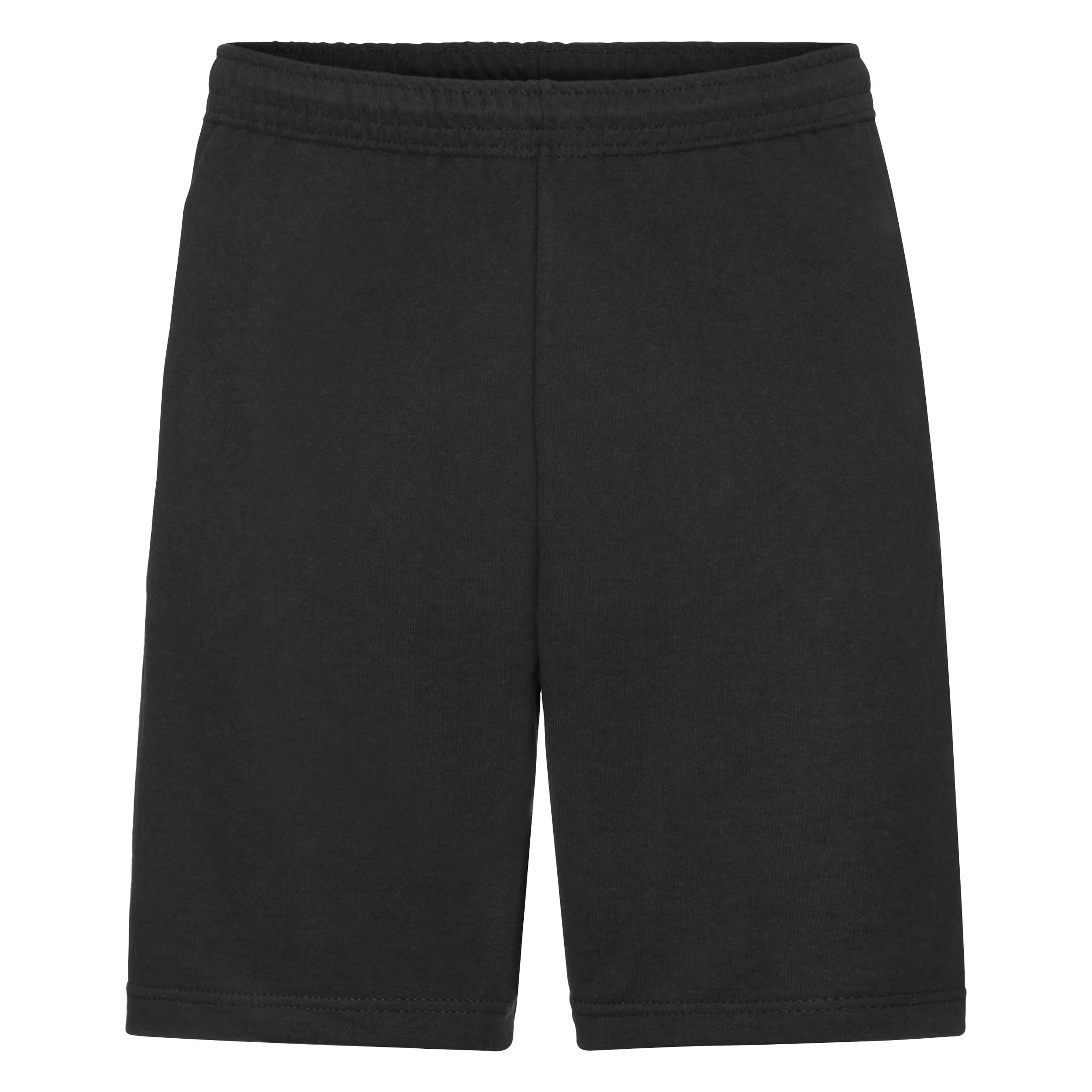 Fruit Of The Loom Lightweight Shorts Black Medium