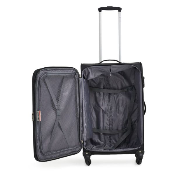 Eminent S014020BLK Nylon Spinner Luggage Trolley Case Black 20" Eminent S014020BLK Nylon Spinner Luggage Trolley Case Black 20"