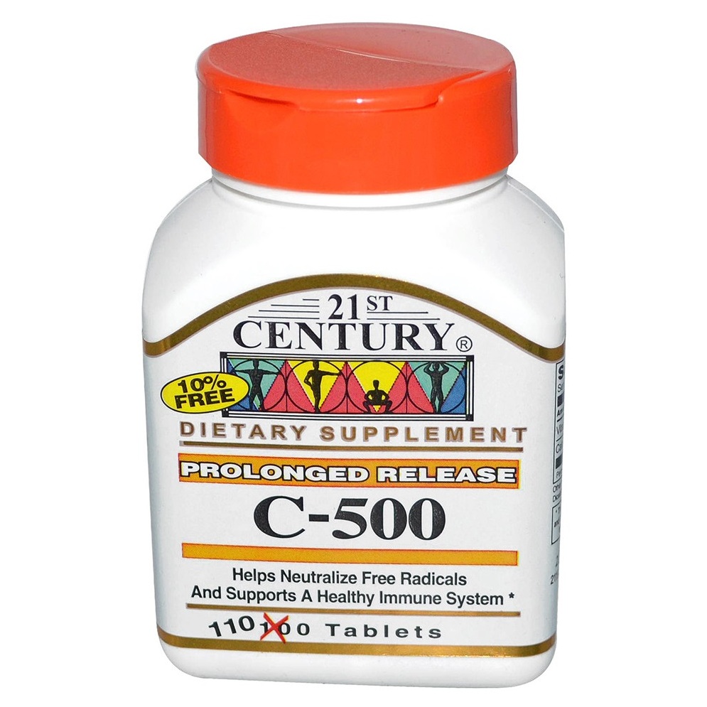 21st Century C 500Mg Prolong Release Tabs 110’S