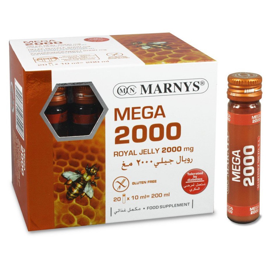 Marnys Mega 2000 Royal Jelly 20X10 200ml