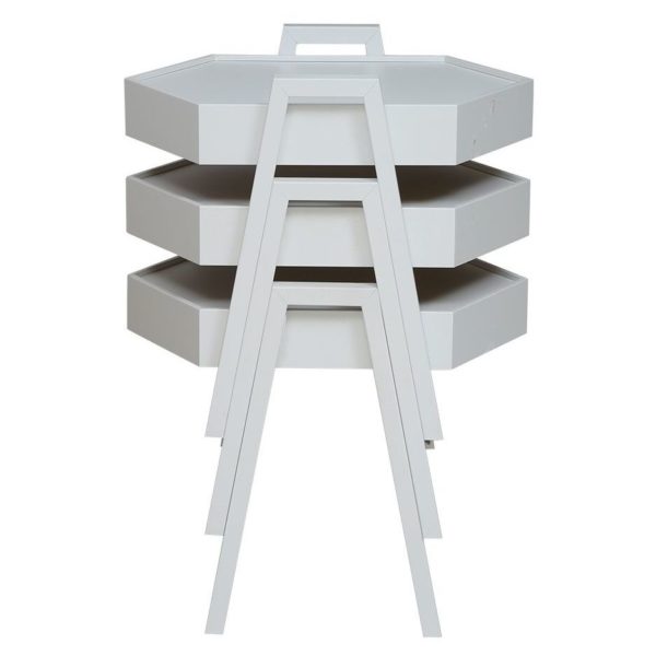 Pan Emirates Cady Nesting Table 3 Pc Set Pan Emirates Cady Nesting Table 3 Pc Set