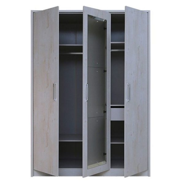 Pan Emirates Athenas 3 Door Kids Wardrobe With Mirror Pan Emirates Athenas 3 Door Kids Wardrobe With Mirror