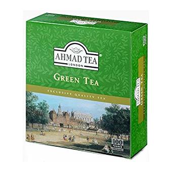 Ahmad Tea Green Tea Tagged Tea Bags 100gm