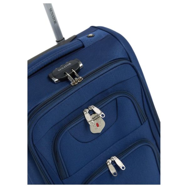 Senator KH10828NVY EVA Luggage Trolley Case Navy 28" Senator KH10828NVY EVA Luggage Trolley Case Navy 28"