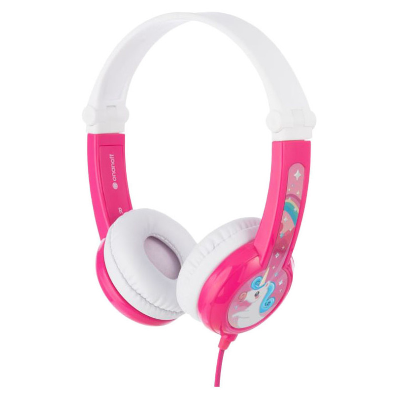 Buddy Phones Connect On Ear Headphones Pink