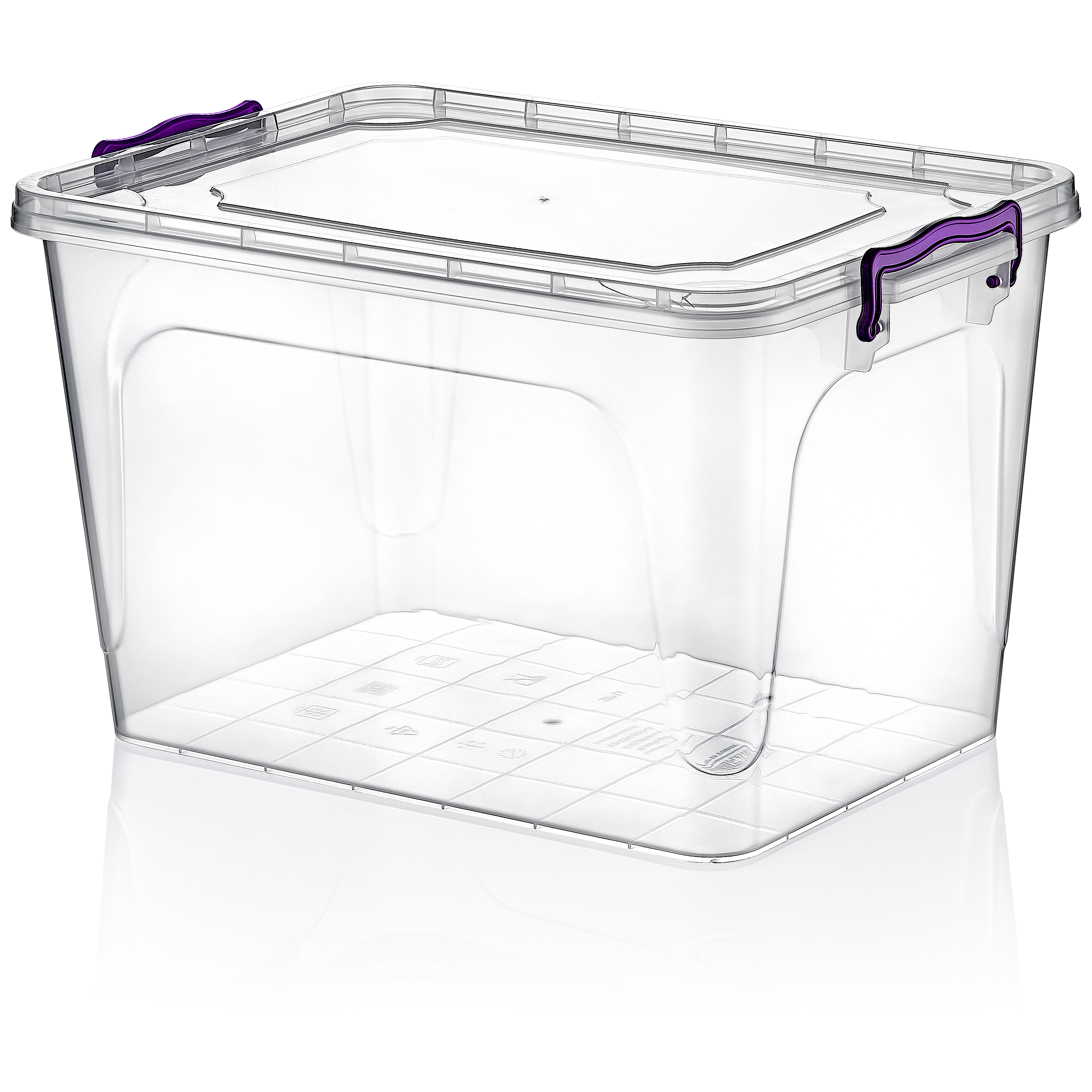 Rectangular Storage Box 30 Litre Transperent