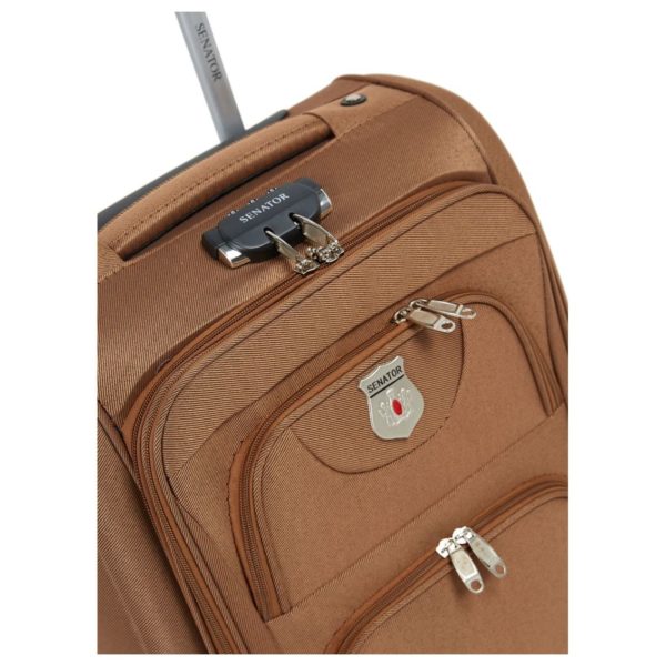 Senator KH10832BRN EVA Luggage Trolley Case Brown 32" Senator KH10832BRN EVA Luggage Trolley Case Brown 32"