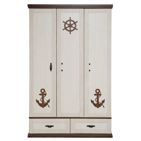 Buy Pan Emirates Atlas 3 Door Kids Wardrobe Price