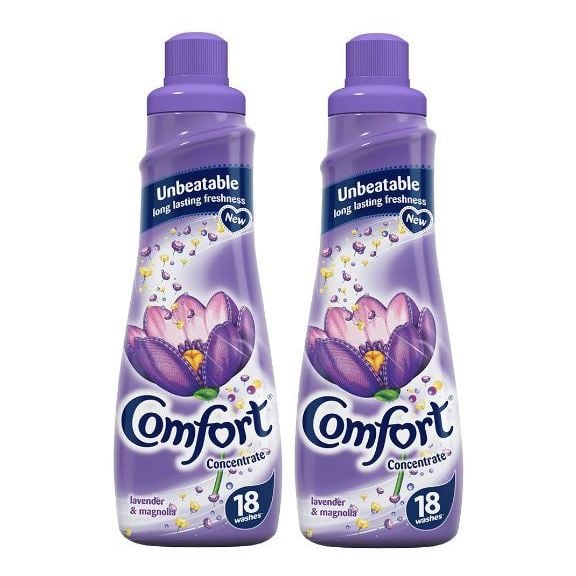 Comfort Fabric Conditioner Lavender & Magnolia Scent 75ml Pack of 2 Comfort Fabric Conditioner Lavender & Magnolia Scent 75ml Pack of 2