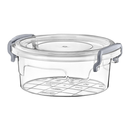 Round Multi Box 0.3 Litre Transperent