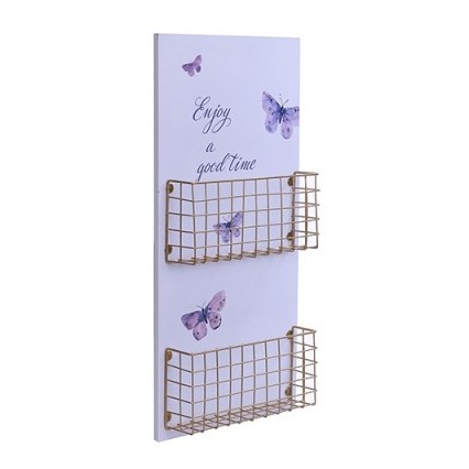 Pan Emirates Jardin Butterfly Print Wall Deco With Holder Pan Emirates Jardin Butterfly Print Wall Deco With Holder