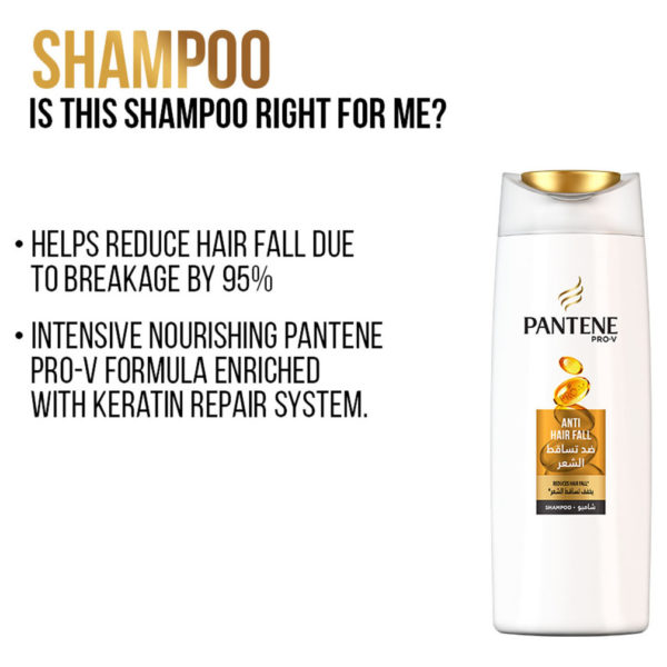 Buy Pantene Pro V Anti Hair Fall Shampoo 400ml Pack Of 2 Price