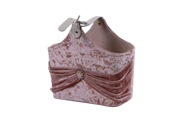 Pan Emirates Pearl Magazine Holder Peach Pan Emirates Pearl Magazine Holder Peach