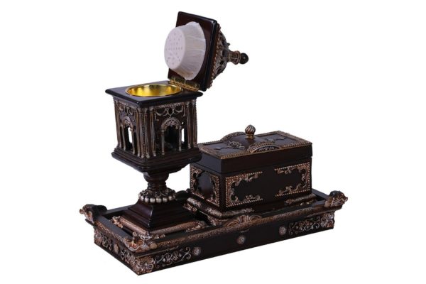 Pan Emirates Malari Wooden Burner Brown Pan Emirates Malari Wooden Burner Brown