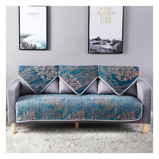 Two Seater Reversible Sofa Cover, Zentangle Design