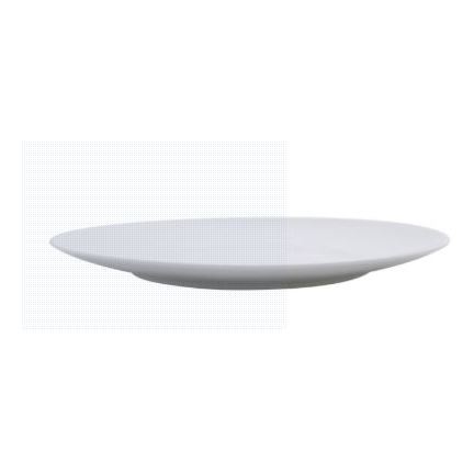 Ariane Style Coupe Dinner Plate White 28 centimeter