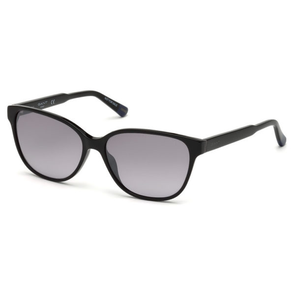 Gant GA-8060-01B-58 Women's Sunglass Shiny Black/Smoke Plastic Gant GA-8060-01B-58 Women's Sunglass Shiny Black/Smoke Plastic