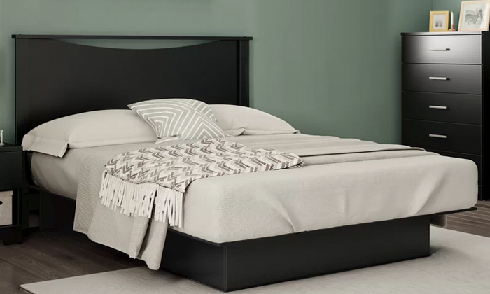 Gramercy Queen Platform Configurable Bedroom Set Queen Bedroom Set Black